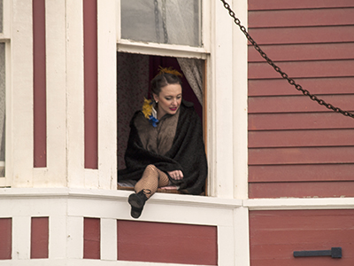 Show girl at Skagway theater