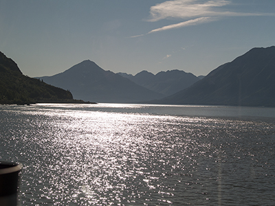 Cook Inlet along the train ride