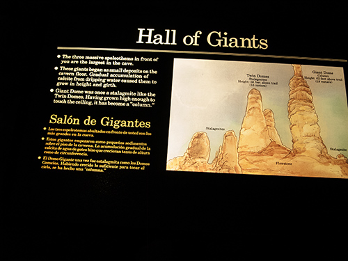 Hall of giants plaque