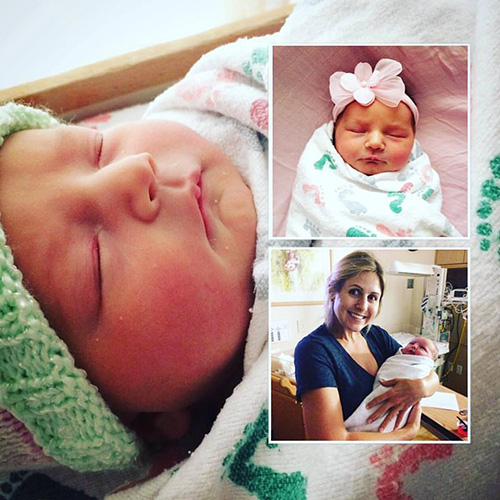 Collage with Aunt Sarah